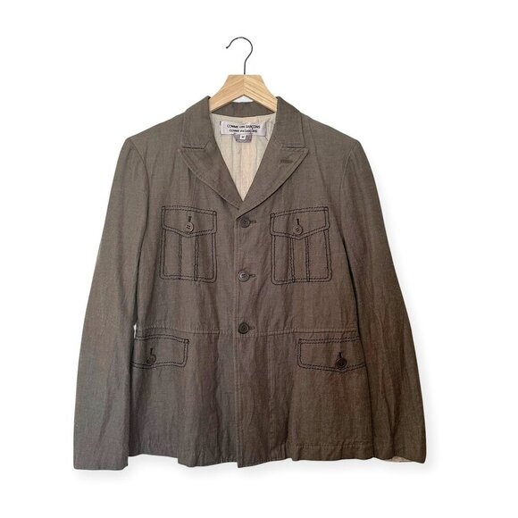 2015 Comme des Garçons Comme des Garçons Trompe L'Oeil Pocket jacket, Size M - Picture 1 of 16